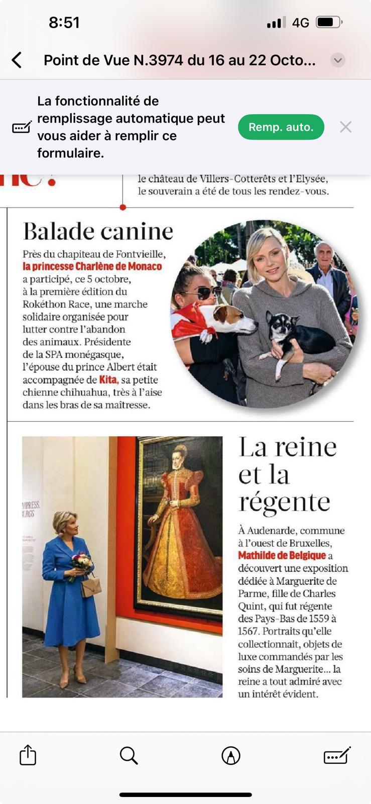 Illustration presse Point de Vue