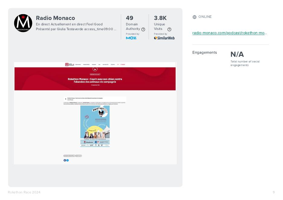 Illustration presse Radio Monaco