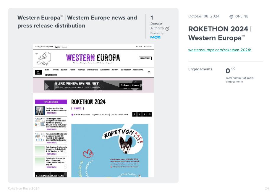 Illustration presse Western Europa